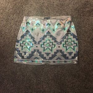 🦄 Express sequin skirt